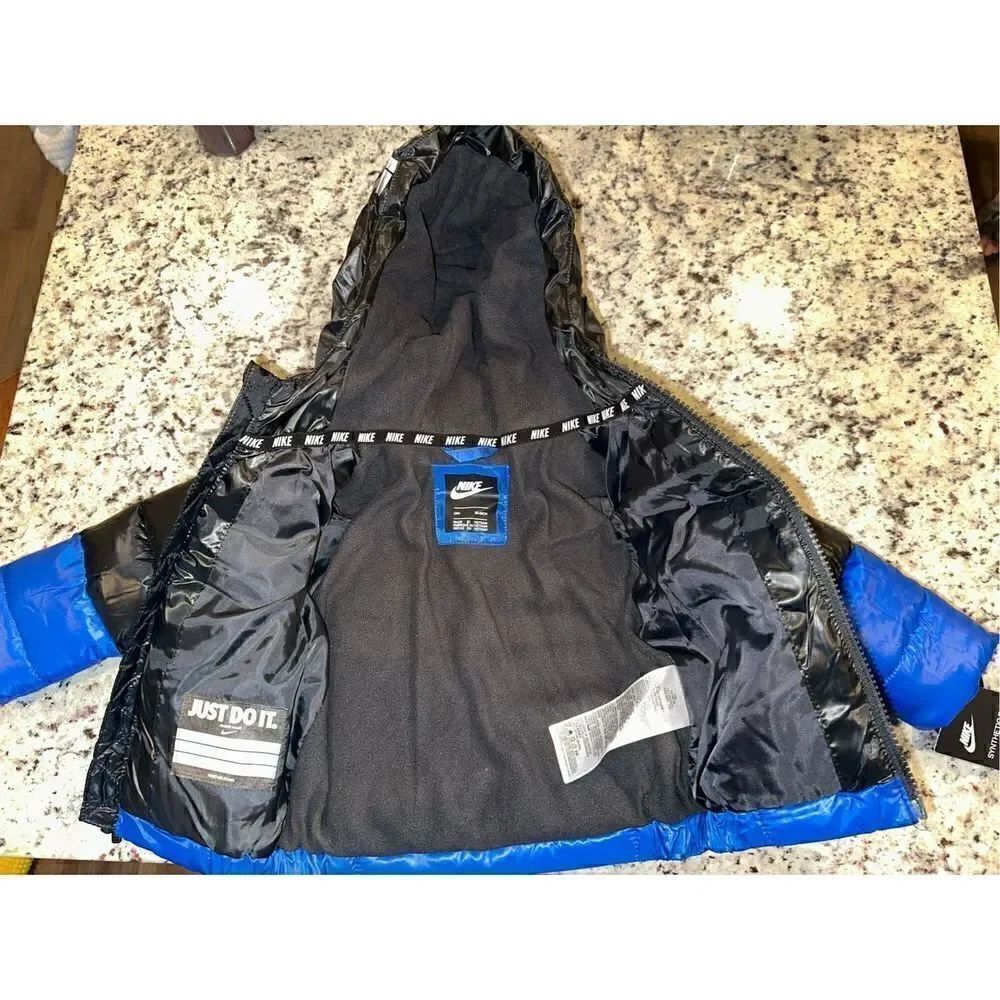 Nike Little Boys Color Block Puffer Jacket - Picture 3 of 8